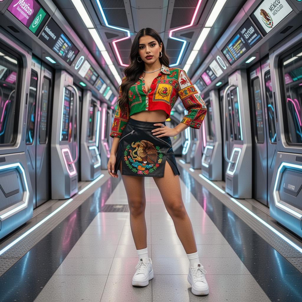 Lagunilla Digital ASI1 Generated Image El Super Metro del Futuro ¡Ya Llegó a CDMX!